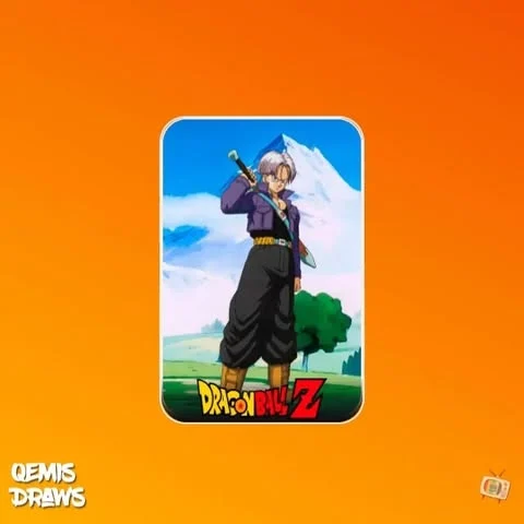 trunks 3d animated card