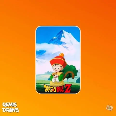 gohan 3d animated card