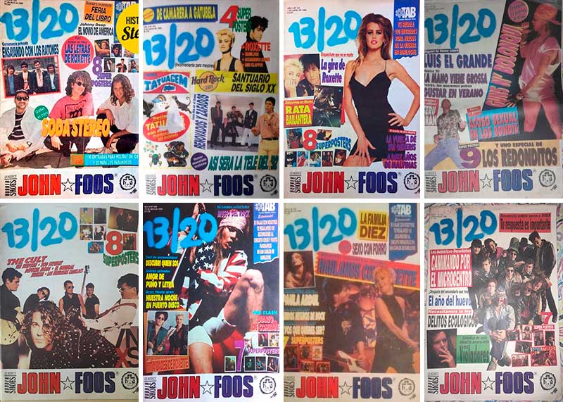 Collage con portadas de revista 13/20.