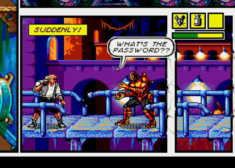 Gameplay de Comix Zone