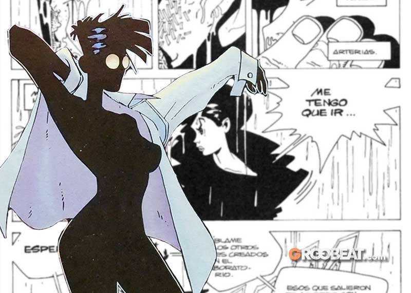 Comic Cybersix.