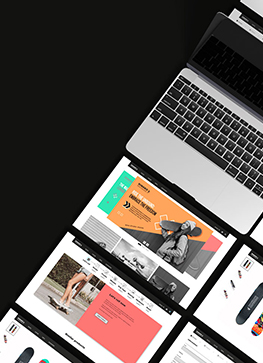 Proyecto de diseño web responsive para una tienda online de skateboard. Cliente: Dinako.